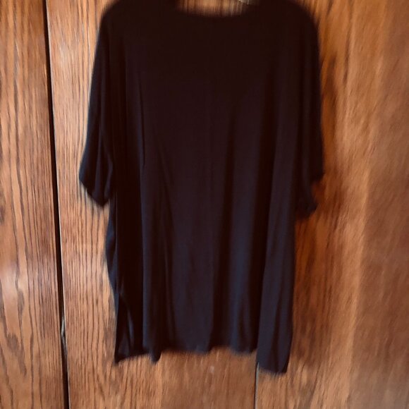 Old Navy, Black Lux Tunic - T Shirt 2X - Loose Fit - Picture 2 of 5